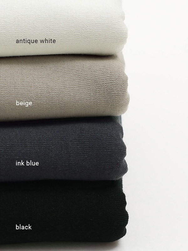 supima cotton half sleeve pullover ［men's］