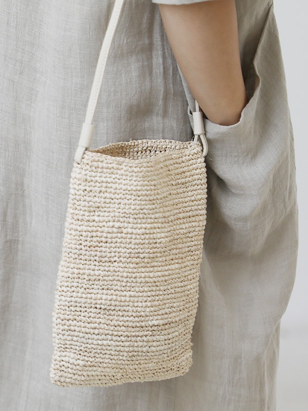 bascket mini shoulder bag