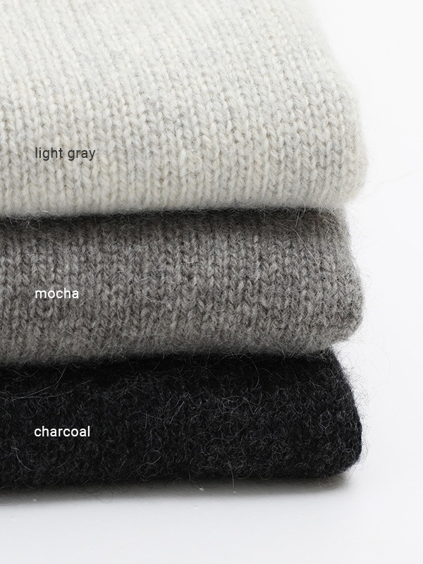 cashmere seamless parka [men's]