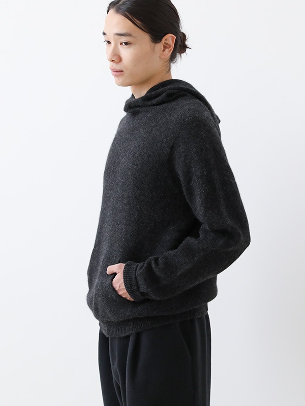 cashmere seamless parka [men's]