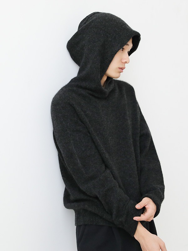 cashmere seamless parka [men's]
