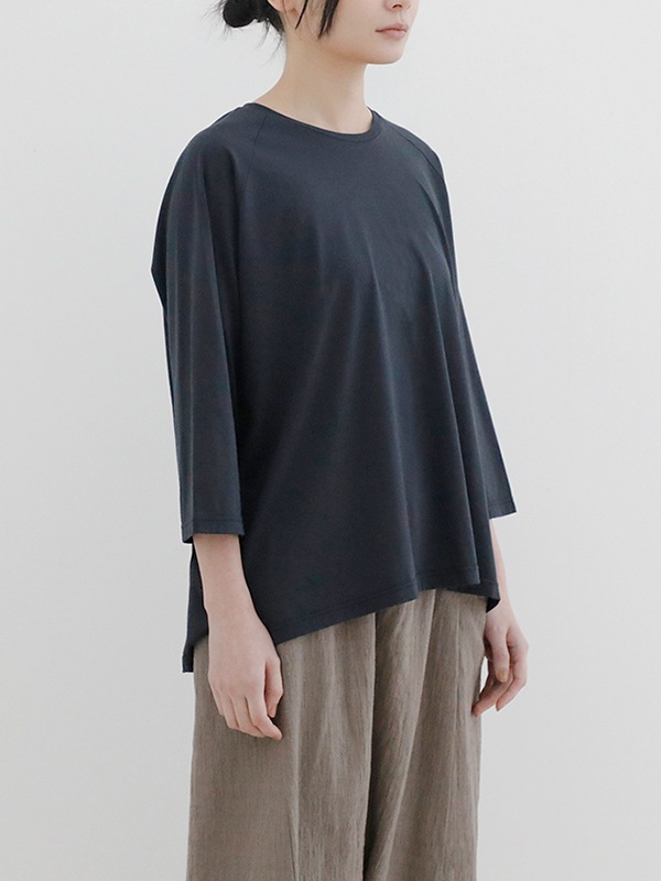 evam eva｜cut&sew raglan pullover｜ladies',tops