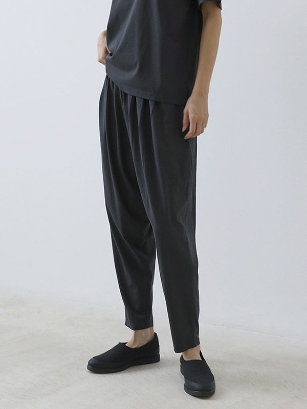 supima cotton tuck pants