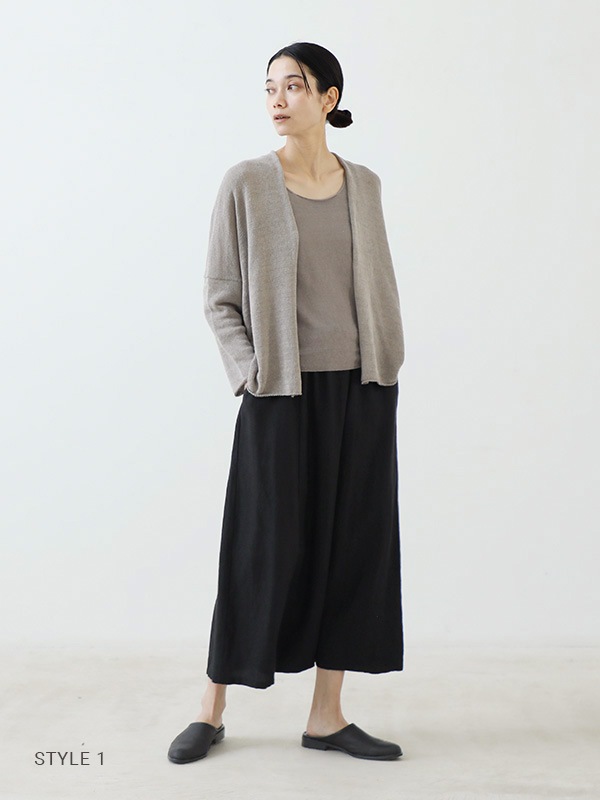 linen cotton cardigan