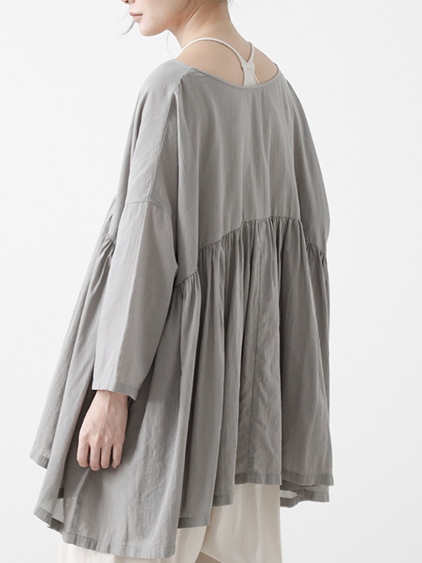 evam eva｜botanical dye pullover｜ladies',tops
