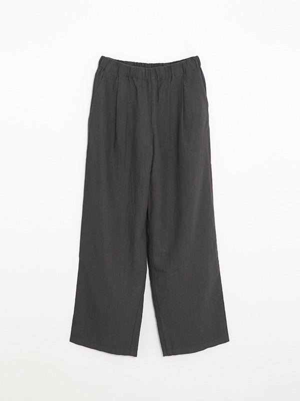 【新品タグ付き】2025SS water linen wide pants evam eva｜water linen wide pants｜ladies',bottoms