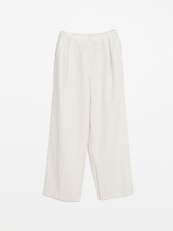 パンツ evam eva water linen pants evam eva｜water linen wide pants｜ladies',bottoms