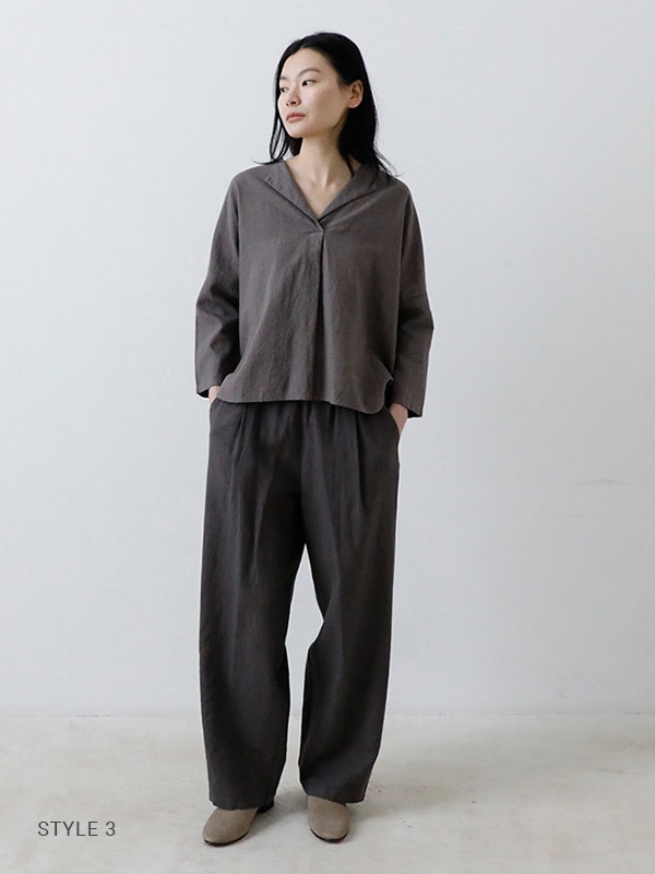美品★evam eva エヴァムエヴァ★23SS ウォーターリネンパンツ 楽天市場】evam eva エヴァムエヴァ リネンパンツ linen pants