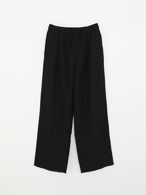 美品★evam eva エヴァムエヴァ★23SS ウォーターリネンパンツ evam eva｜water linen wide pants｜ladies',bottoms