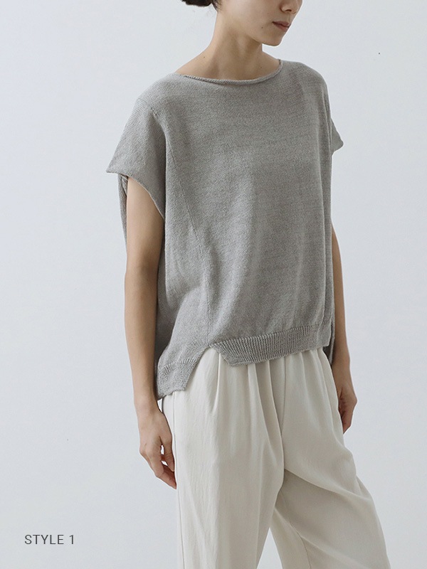 linen cotton vest 