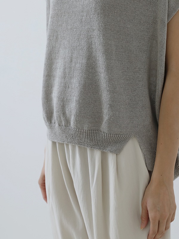 linen cotton vest 