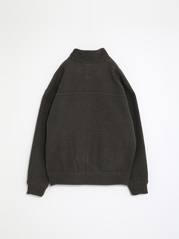 press wool blouson