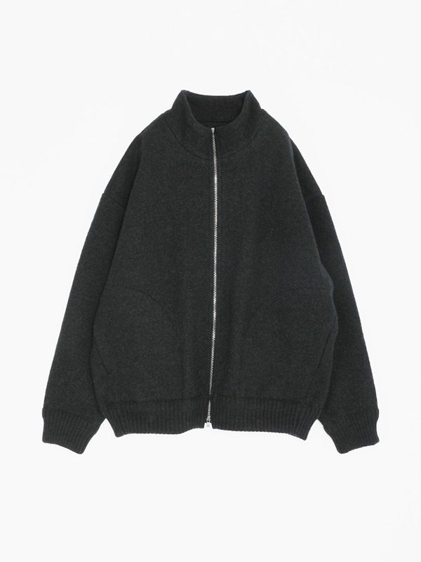 press wool blouson