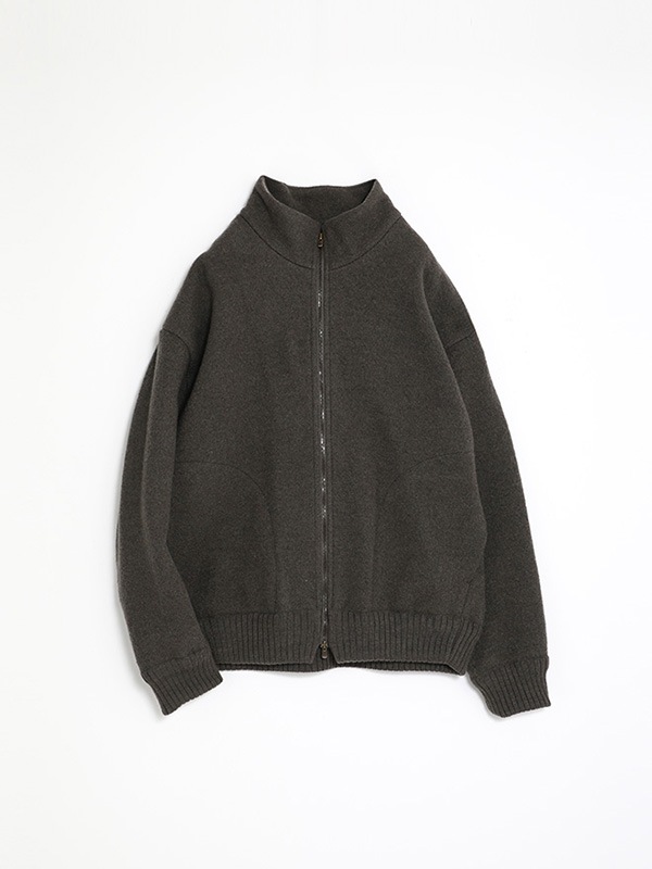 press wool blouson