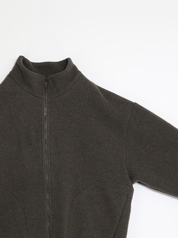 press wool blouson