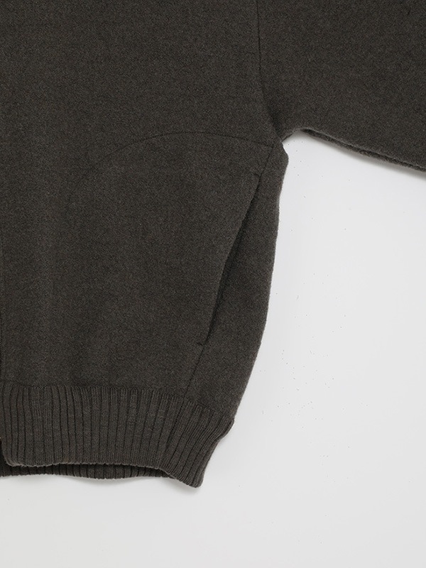 press wool blouson