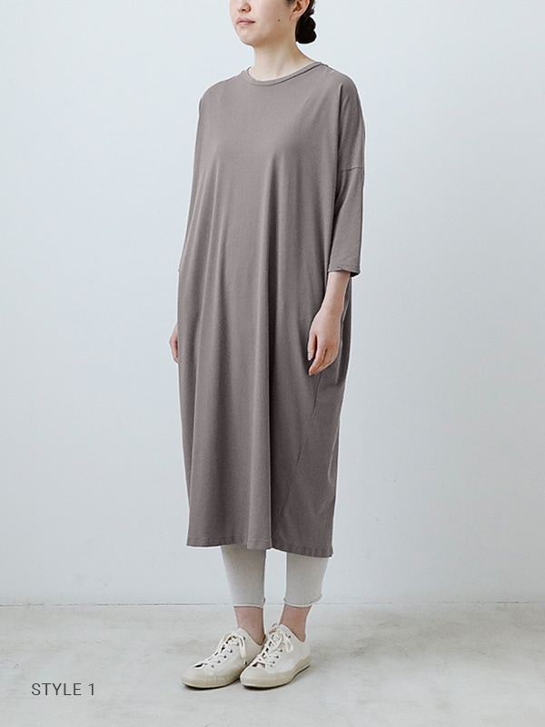 evam eva｜cut&sew one-piece｜ladies',one-piece