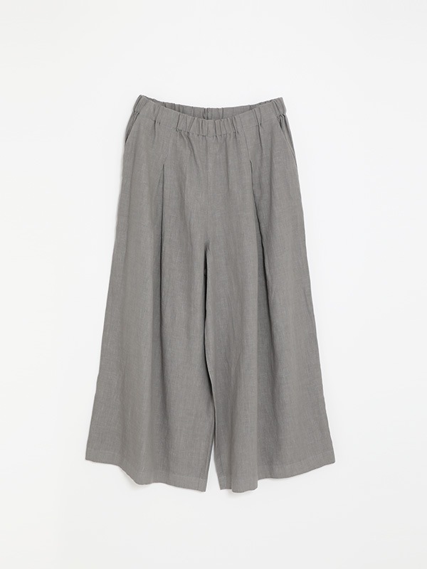 evam eva｜water linen culotte pants｜ladies',bottoms