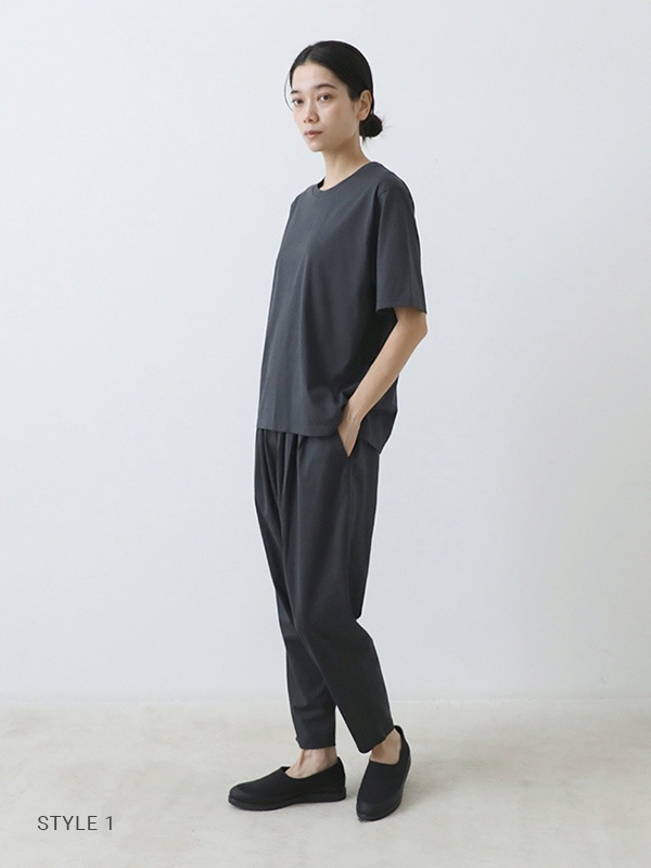 supima cotton half sleeve pullover