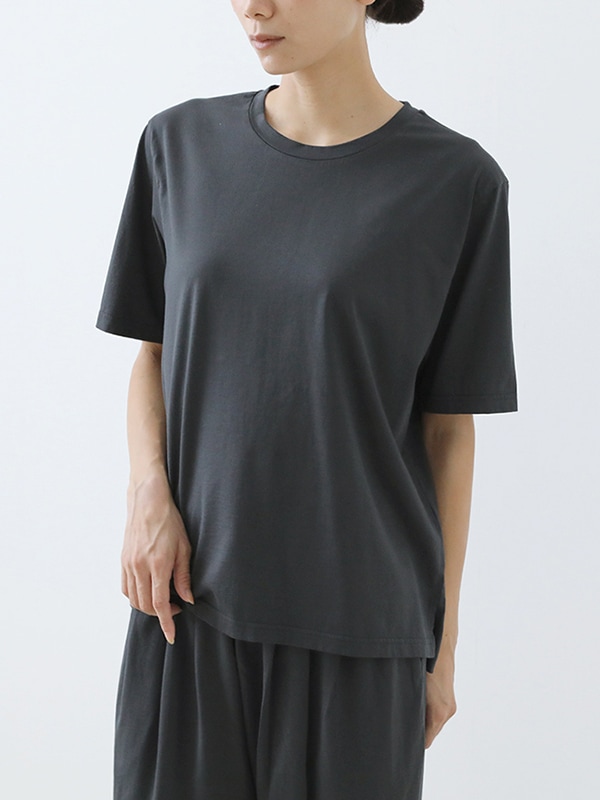 supima cotton half sleeve pullover