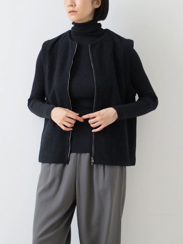 press wool vest