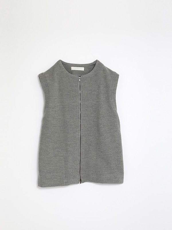 press wool vest