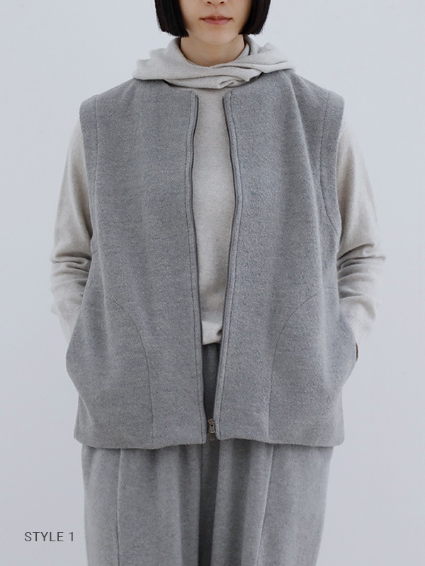 press wool vest