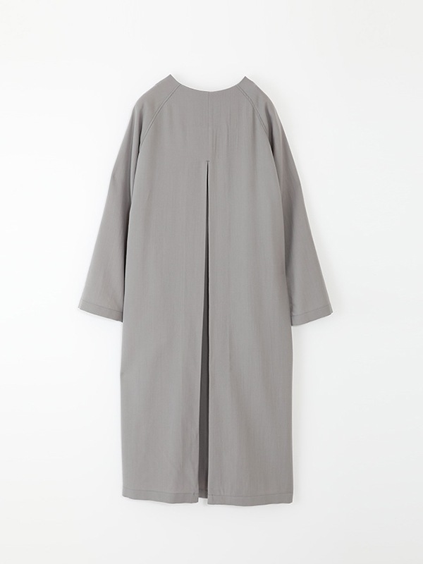 【美品】evam eva グレー ウール ドルマンスリーブ evam eva｜wool raglan coat｜ladies',outer