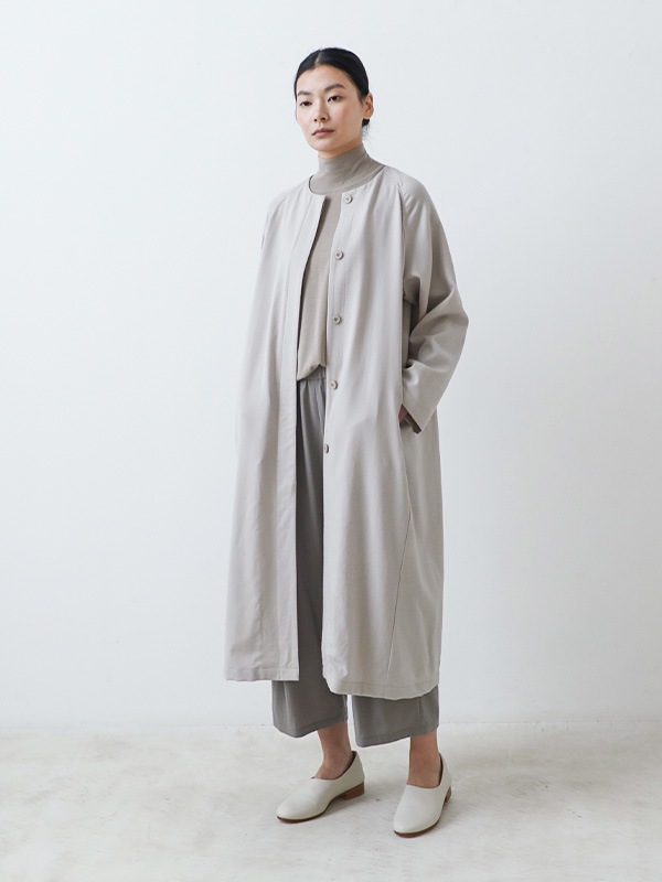 evam eva｜wool raglan coat｜ladies