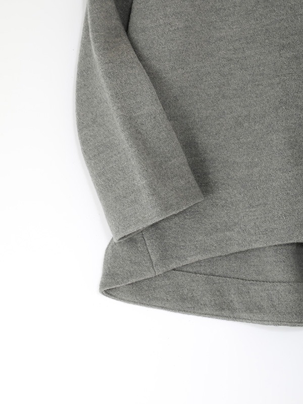 press wool short coat