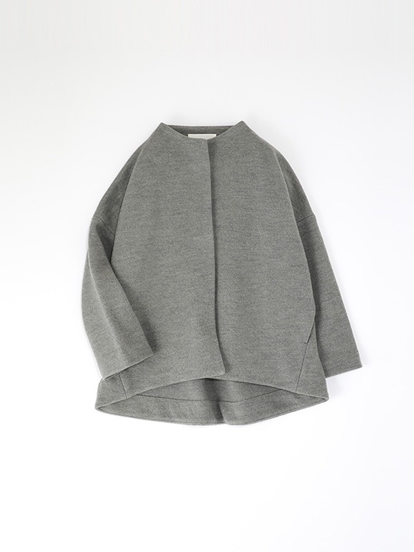 press wool short coat