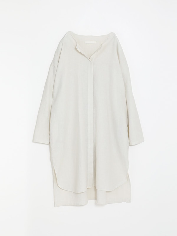 evam eva｜water linen tunic｜ladies',tops