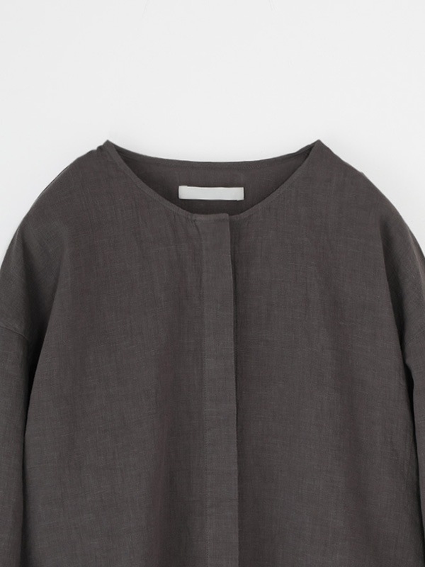 evam eva｜water linen tunic｜ladies',tops