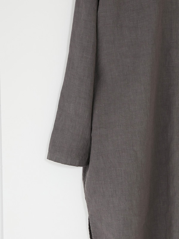 evam eva｜water linen tunic｜ladies',tops