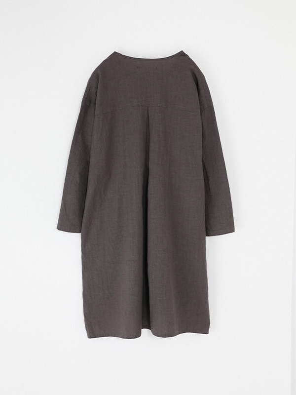 evam eva コットンチュニック evameva (エヴァムエヴァ) cotton wool square shirt tunic