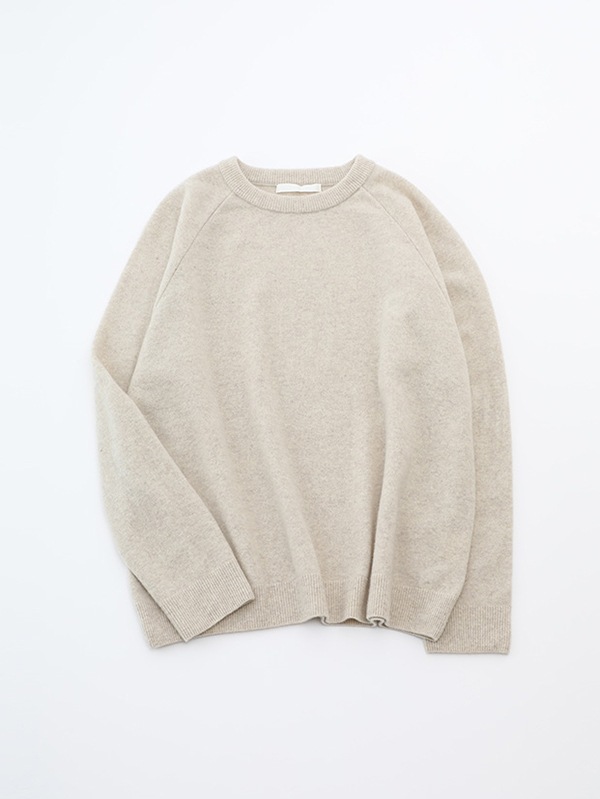 press wool raglan pullover [men's]