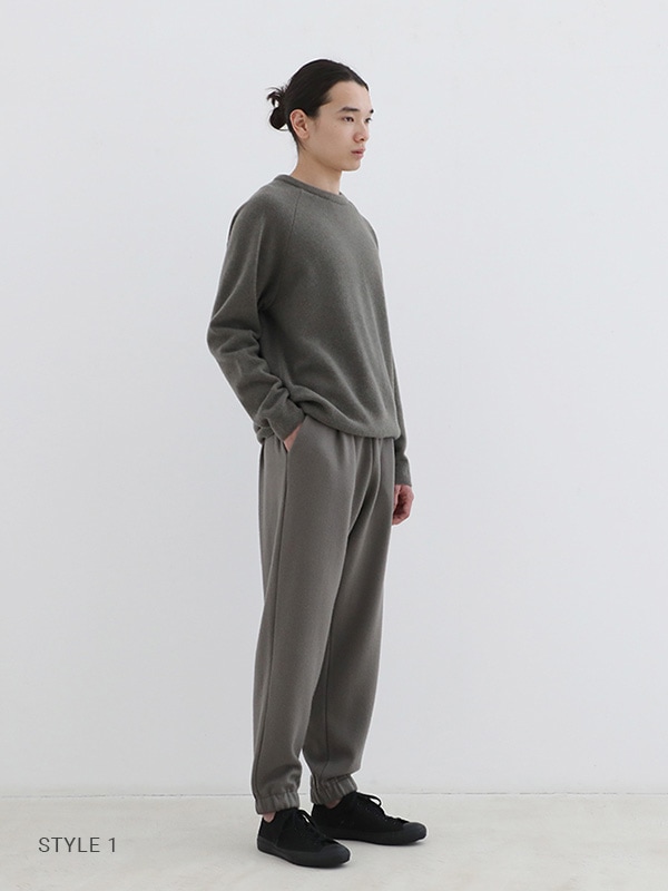 press wool raglan pullover [men's]