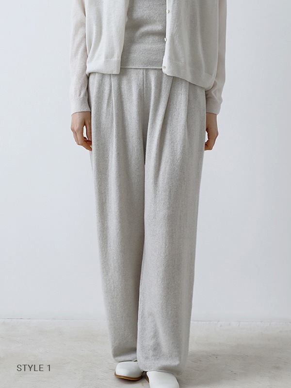 cashmere pants