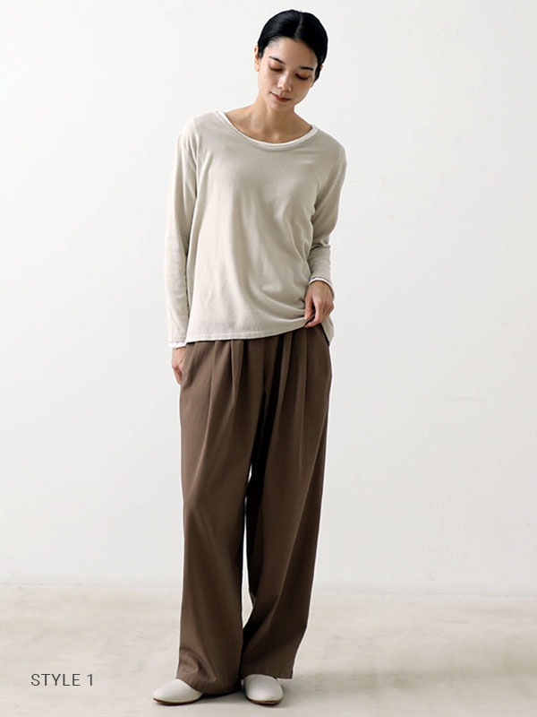 cotton ramie pullover