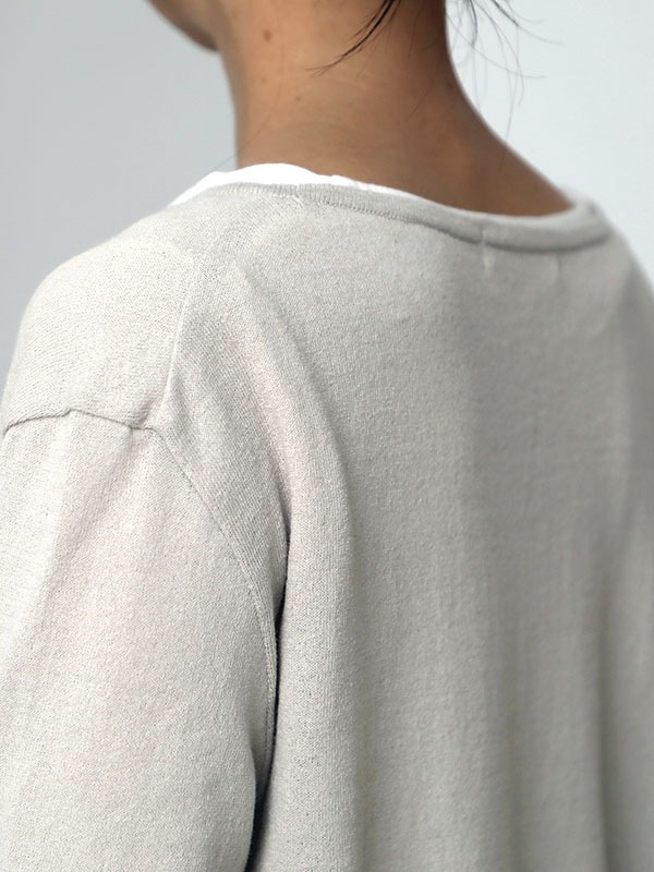 cotton ramie pullover