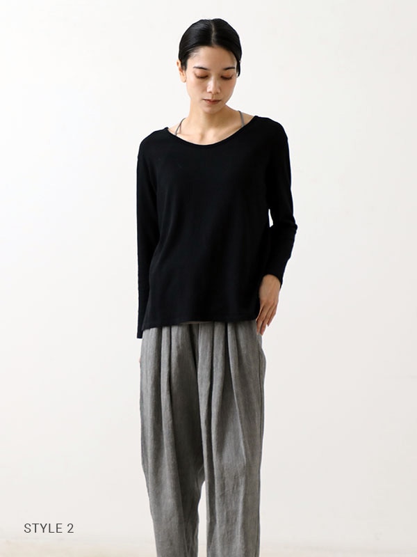 cotton ramie pullover