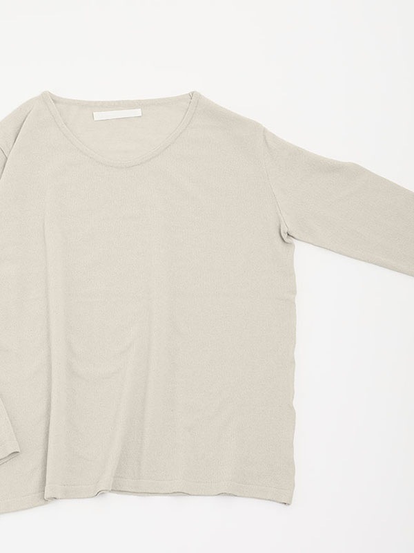 cotton ramie pullover