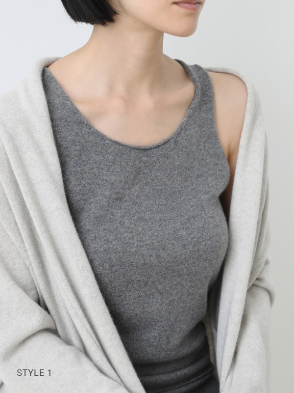 cashmere sleeveless