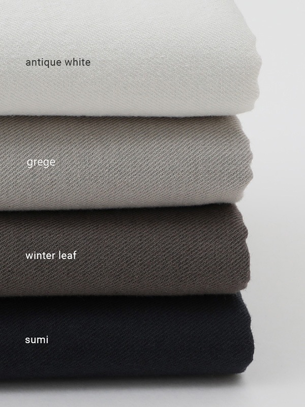 evam eva｜cotton wool shirt [men's]｜men's