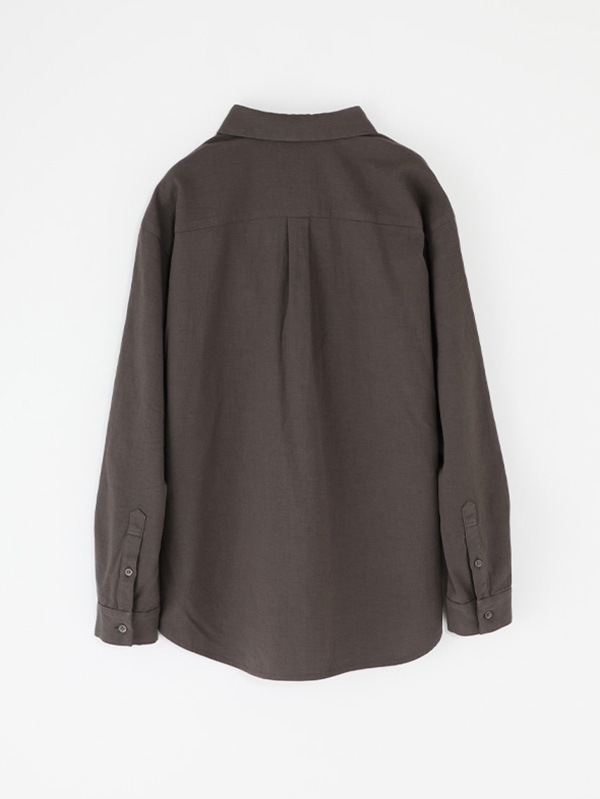 evam eva｜cotton wool shirt [men's]｜men's