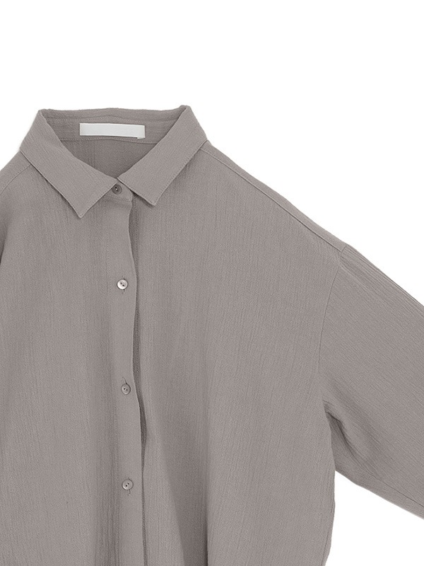 evam eva｜cotton shirt ｜ladies',tops
