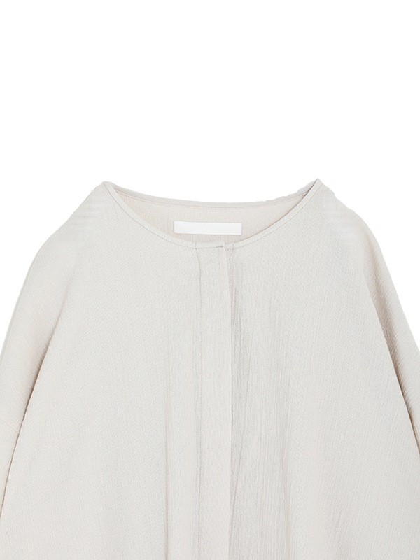 cotton no collar shirt