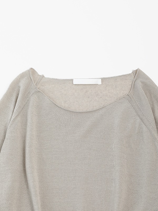 evam eva｜linen raglan pullover｜ladies',tops