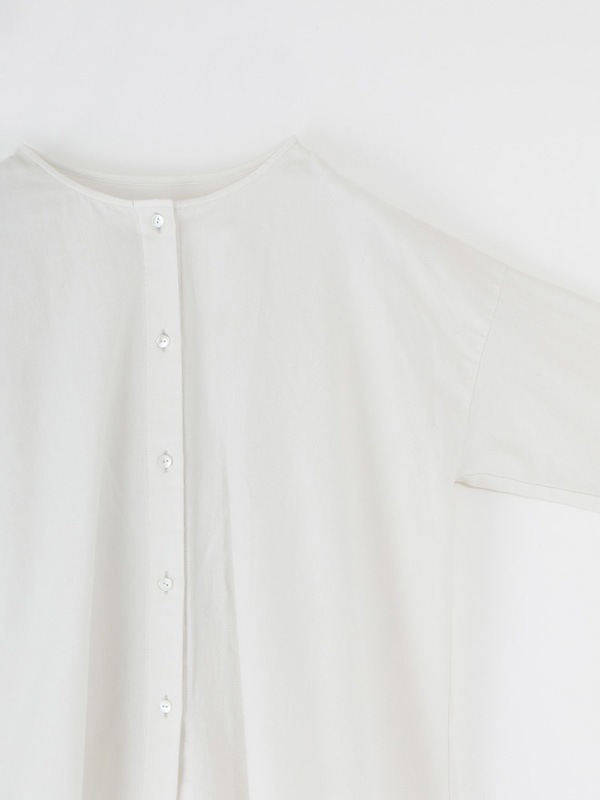 cotton wool no collar shirt