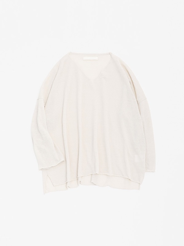evam eva｜linen pullover｜ladies',tops